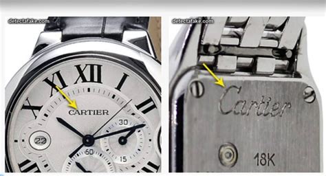 spot fake cartier watch|how to detect cartier watch.